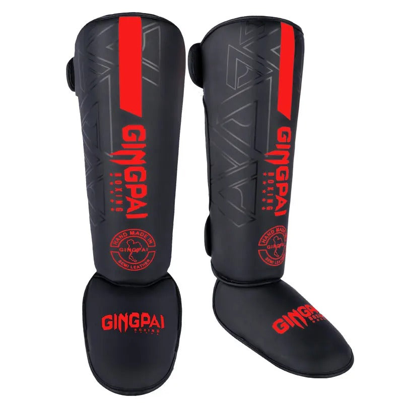 Leather Boxing Shin Guards