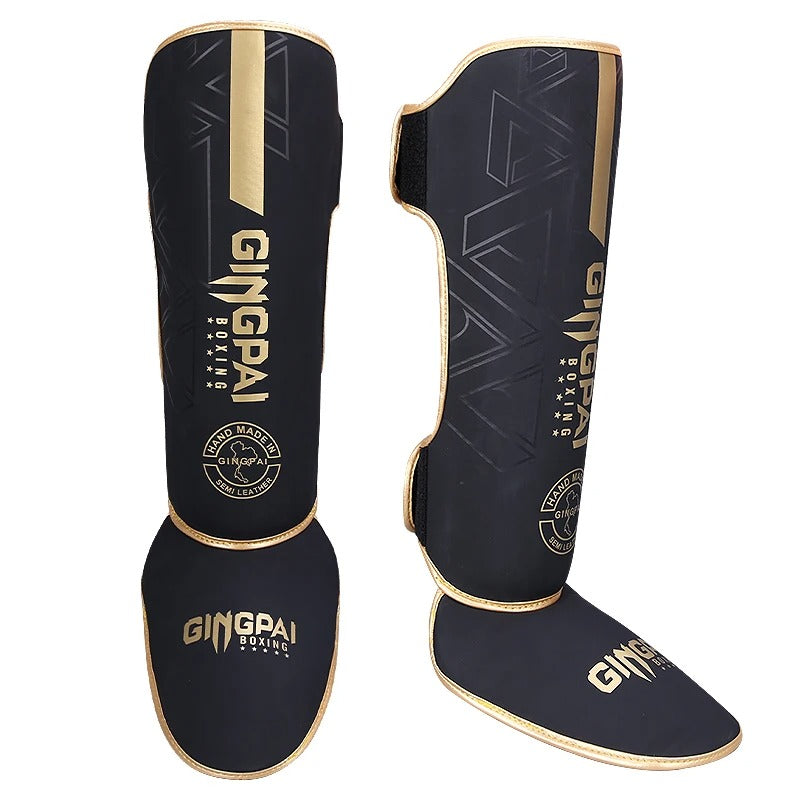 Leather Boxing Shin Guards