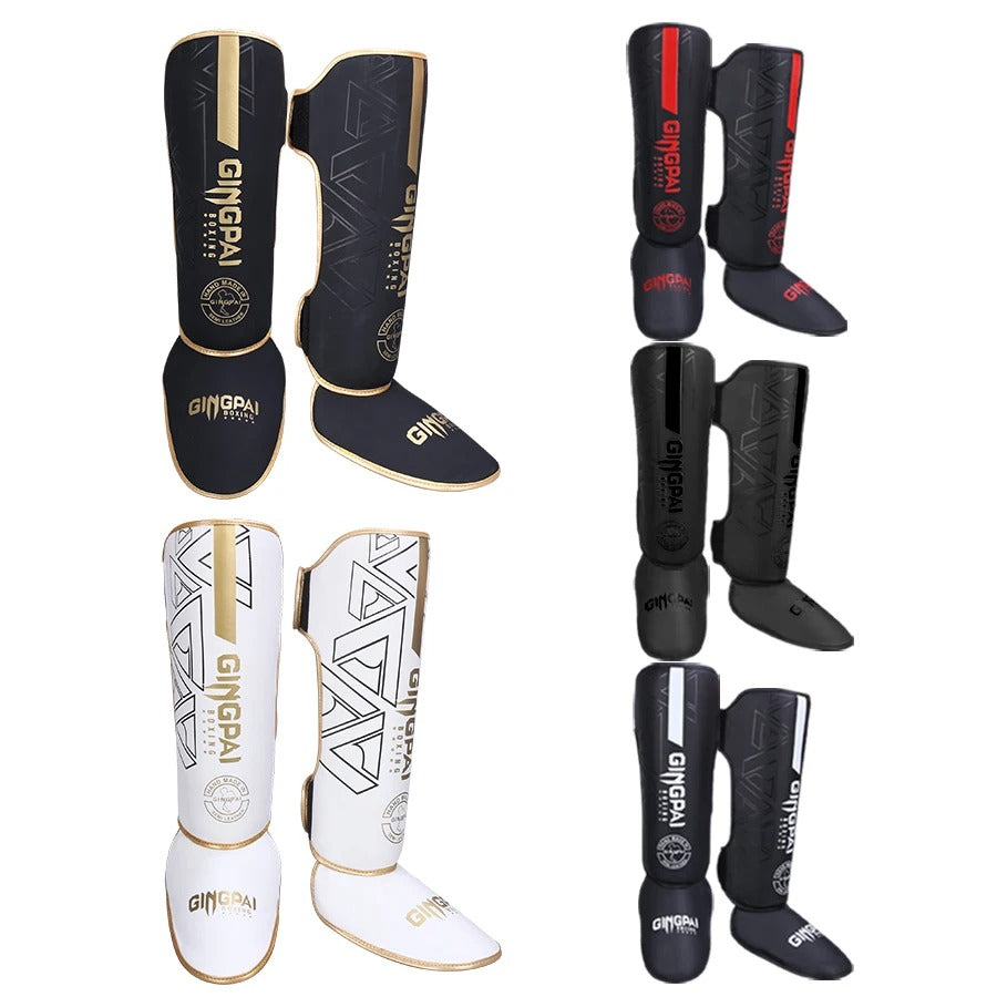 Leather Boxing Shin Guards