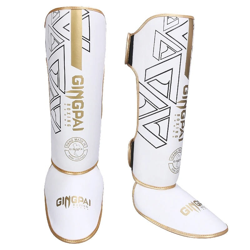 Leather Boxing Shin Guards